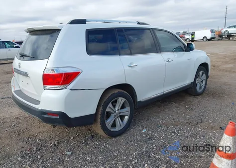 2013 Toyota Highlander Limited V6 из США, поврежденный, VIN 5TDYK3EH4DS114664